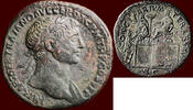 Roman Empire AE Sestertius TRAJANUS (TRAJAN), 98-117 - Rome -