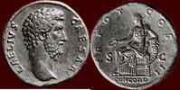 Roman Empire AS AELIUS AS CAESAR, 136-138 - AE Sestertius, Rome -