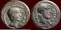 Roman Empire AE TIBERIUS,14-37 - PHRYGIA, LAODIKEA AD LYKOS - MAGISTRATE PYTHES - AE 17 -