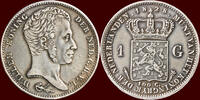 Koninkrijk der Nederlanden 1 Gulden NEDERLAND (NETHERLANDS, KINGDOM) - WILLEM I, 1815-1840 - 1828, Utrecht -