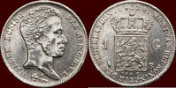 Koninkrijk der Nederlanden 1 Gulden NEDERLAND (NETHERLANDS, KINGDOM) - WILLEM I, 1815-1840 - 1829, Brussel -