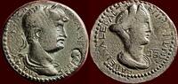 Roman Empire AE HADRIANUS (HADRIAN), 117-138 & SABINA - CILICIA, EPIPHANEIA - AE 29, year 205 -