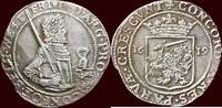 West-Friesland Nederlandse rijksdaalder NOORDELIJKE NEDERLANDEN (NETHERLANDS) - REPUBLIEK, 1581-1795 - WEST-FRIESLAND - 1619, Hoorn of Enkhuizen -