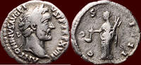 Roman Empire AR Denarius ANTONINUS PIUS, 138-161 - Rome -