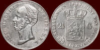 Koninkrijk der Nederlanden 2 ½ Gulden NEDERLAND (NETHERLANDS, KINGDOM) - WILLEM II, 1840-1849 - -