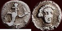 CILICIA - UNCERTAIN PERSIAN SATRAP OF CILICIA - UNIDENTIFIED CILICIAN MINT - AR Tetartemorion, circa 390-360 BC -