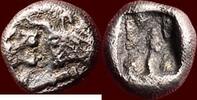 AR 1/24 Stater KINGDOM OF LYDIA - KROISOS, 560-546 BC - 1/12 siglos or 1/12 shekel, Sardes -