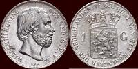 Koninkrijk der Nederlanden 1 Gulden NEDERLAND (NETHERLANDS, KINGDOM) - WILLEM III, 1849-1890 - -