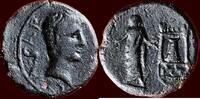 Roman Empire DRUSUS, SON OF TIBERIUS - CYPRUS - AE 18 AE (22-23) vf-/vf