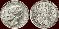 Koninkrijk der Nederlanden 10 Cents 1926 NEDERLAND (NETHERLANDS, KINGDOM... 125,00 EUR  Excl. 8,50 EUR Verzending