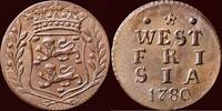 West-Friesland Duit 1780 NOORDELIJKE NEDERLANDEN (NETHERLANDS) - REPUBLI... 90,00 EUR  Excl. 8,50 EUR Verzending