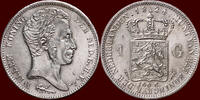 Koninkrijk der Nederlanden 1 Gulden NEDERLAND (NETHERLANDS, KINGDOM) - WILLEM I, 1815-1840 - 1824, Utrecht -