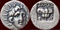  AR Hemidrachm 125-88 v. Chr. CARIAN ISLANDS, RHODOS - DAMAS, magistrate... 125,00 EUR  Excl. 8,50 EUR Verzending
