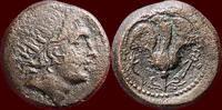  AE 120-84 v. Chr. CARIAN ISLANDS, RHODOS - AE 26, circa 120-84 BC f/vf ... 135,00 EUR  Excl. 8,50 EUR Verzending