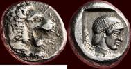  AR Drachme 465-449 v. Chr. CARIA, OLD KNIDOS - 465-449 BC cf. Peus Nach... 2750,00 EUR  Excl. 14,00 EUR Verzending