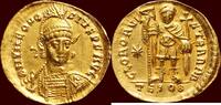 M&uuml;nzen AV Solidus 424-425 n. Chr. THEODOSIUS II, 402-450 - Thessalonika ... 2250,00 EUR  Excl. 14,00 EUR Verzending