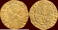 Gouden reaal (1572-1577) ZUIDELIJKE NEDERLANDEN (SOUTHERN NETHERLANDS) - HERTOGDOM BRABANT - PHILIPS