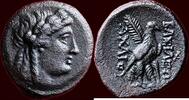 AE SELEUKID KINGDOM OF SYRIA - ACHAEUS, 220-214 BC - AE 19, Sardeis -
