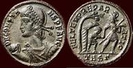Roman Empire Maiorina CONSTANS, 337-350 - BI light Thessalonika -