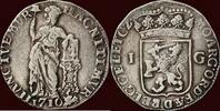 Gelderland Gulden NOORDELIJKE NEDERLAND (NETHERLANDS) - REPUBLIEK, 1581-1795 - GELDERLAND - 1710, Harderwijk -