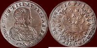AE Rekenpenning SPAANSE NEDERLANDEN (SPANISH NETHERLANDS) - HERTOGDOM BRABANT - KAREL II , 1665-1700 - (jeton) 1671, Brussel -