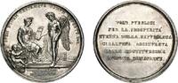 NAPOLEON UND SEINE ZEIT Silbermedaille Umwandlung der Cisalpinischen in die Italische Republik -