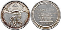 Hamburg Silbermedaille Besuch des Landgrafen Carl von Hessen -