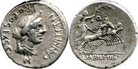 Römische Republik Denar C. Annius und L. Fabius Hispaniensis -