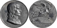 NAPOLEON UND SEINE ZEIT Zinnmedaille Schlacht bei Montemotte -