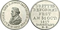 Darmstadt Silbermedaille 300-Jahrfeier der Reformation -