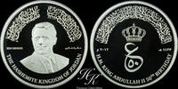 Jordan 10 dinars 2012 Silver proof 10 Dinars - Abdullah II 50th Birthday... 150,00 EUR  Excl. 30,00 EUR Verzending