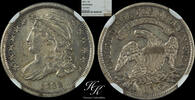 USA 10 cent (dime) 1835 Silver 10 CENT (dime) 1835 capped bust dime NGC ... 350,00 EUR  Excl. 30,00 EUR Verzending