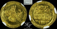 Ottoman Empire / Turkey Gold 1/4 Zeri Mahbub (Mehmed II) AH1223 // 5 (1812) NGC MS66 Turkey 1/4 ZERI MAHBUB 1812 NGC MS 66