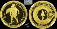 Greece 100 EURO 100 euros 2022 gold proof coin Aris god of war NGC PF69 ULTRA CAMEO Greece -
