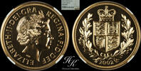 Great Britain 5 Pounds 2002 5 Pound 2002 'Shield' MS 70 DEEP PROOF LIKE ... 4700,00 EUR  Excl. 35,00 EUR Verzending