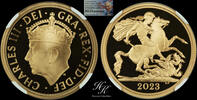 Great Britain KING CHARLES III CORONATION double sovereign (2 pounds)  GOLD PROOF 2023 NGC PF70 ULTRA CAMEO Great Britain 2 Pounds 2023 NGC PF70 ULTR