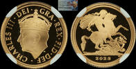 Great Britain 1/4 sovereign 2023 Gold proof quarter sovereign 'Charles I... 280,00 EUR  Excl. 30,00 EUR Verzending