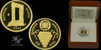 Greece 50 EURO 2021 GOLD proof 50 euros 2021 'Portara Naxos ' Greece PP 240,00 EUR  Excl. 40,00 EUR Verzending