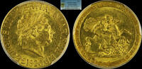 Great Britain sovereign 1820 Gold Sovereign 1820 PCGS MS61 'George III' ... 5000,00 EUR  Excl. 40,00 EUR Verzending
