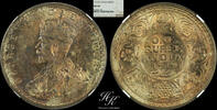 British India 1 rupee 1919 Silver Rupee - George V - 1919 NGC MS64 Briti... 150,00 EUR  Excl. 40,00 EUR Verzending
