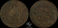 Greece 10 LEPTA 1851 Copper 10 lepta 1851 'King Otto' Greece vz 80,00 EUR  Excl. 40,00 EUR Verzending