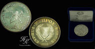 Cyprus 1 POUND 1989 Silver proof 1 Pound - III Games of Small States of ... 120,00 EUR  Excl. 40,00 EUR Verzending