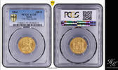 Spain 100 REALES 1864 Gold 100 reales 1864 Isabella II PCGS AU55 SEVILLE... 1350,00 EUR  Excl. 40,00 EUR Verzending