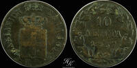 Greece 10 LEPTA 1857 Copper 10 lepta 1857 'King Otto' VF-XF Greece VF-XF 50,00 EUR  Excl. 40,00 EUR Verzending