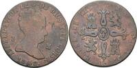 Spanien 8 Maravedis Isabell II. 1833-1868 -