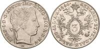 Kaiserreich Österreich 3 Kreuzer Ferdinand I. 1835-1848 -