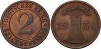 2 Reichspfennig 1936 CH UNC
