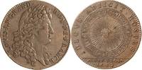 Frankreich Bronzejeton 1682 Ludwig XIV. 1643-1715 VF