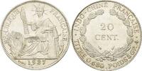 Französisch Indochina 20 Centimes 1937, Vorzüglich / fast vorzüglich