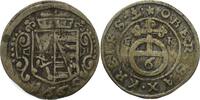 Sachsen-Kurlinie ab 1547 (Albertiner) 6 Pfennig Johann Georg II. 1656-1680 -